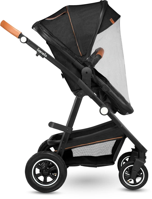 Дитячий візочок 2 в 1 Lionelo Amber Grey Graphite